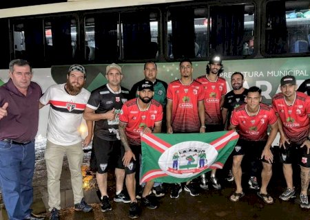 Atlético Caarapoense joga hoje em Goiás pela Copa do Brasil de Futsal