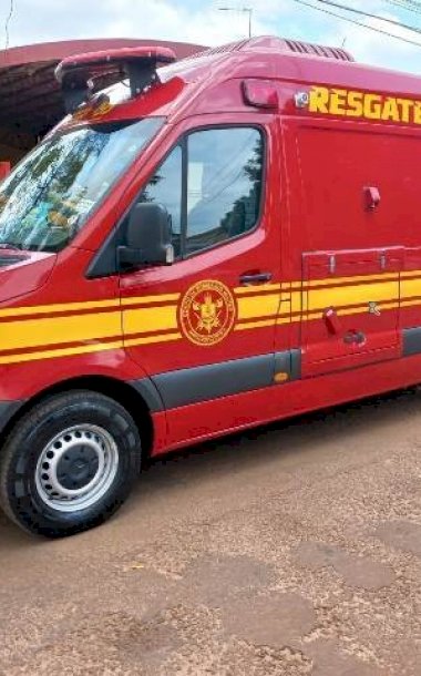 Corpo de Bombeiros orienta família e salva bebê engasgado antes da chegada da viatura em Caarapó