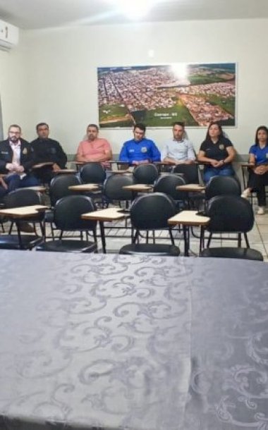 Forças de segurança discutem ações integradas para combater o crime organizado em Caarapó