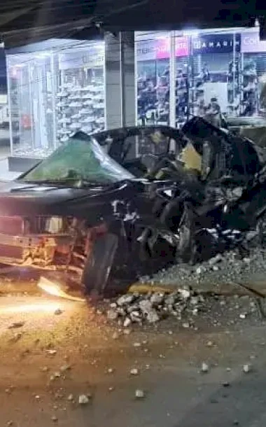 Grave acidente na madrugada mata jovem de 23 anos em Amambai