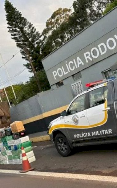 Caminhão que saiu de Dourados é apreendido com R$ 5 milhões em maconha no interior de SP