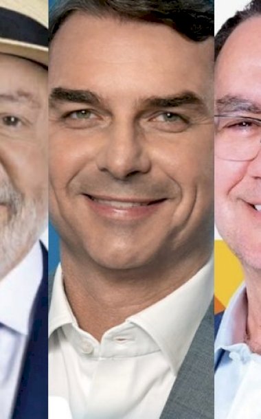Ranking: diferença entre Flávio Bolsonaro e Lula em MS é de 10 pontos