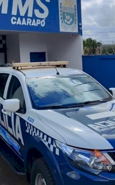 Jovem é detido após ameaçar adolescente e resistir à abordagem em Caarapó