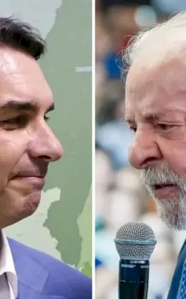 Flávio tem 51,1% de votos enquanto Lula aparece com 48,9%, segundo pesquisa da Veritá