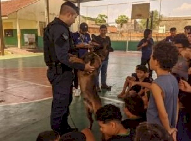 Guarda Mirim realiza o Acampadentro com várias atividades lúdicas em Caarapó