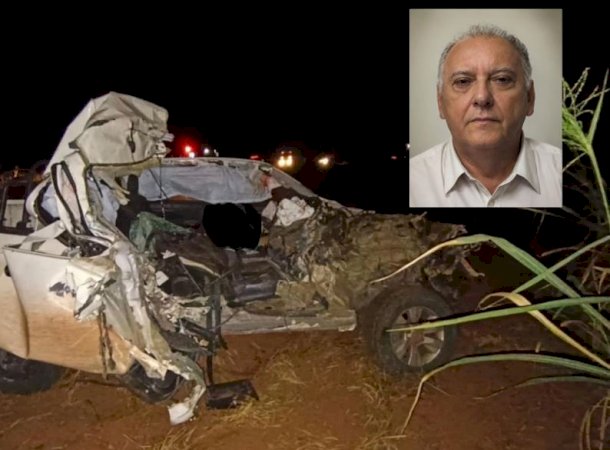 Pecuarista, ex-morador de Caarapó morre ao bater Hilux na traseira de caminhão na BR-262