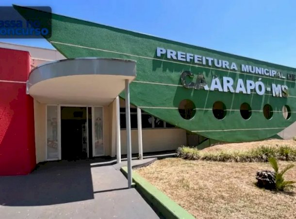 Prefeitura de Caarapó prevê contrato de até R$ 4 milhões para gerenciamento de compras de materiais