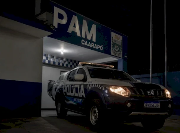 Homem é preso pela PM após denúncia de violência doméstica em Caarapó
