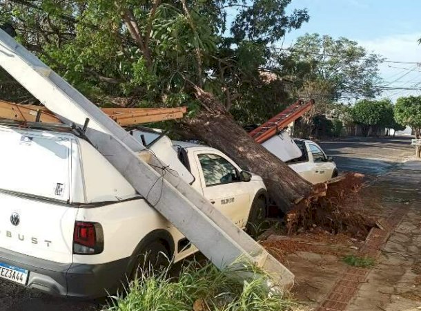 MS ter&aacute; tr&ecirc;s dias de alerta para tempestades e ventos podem chegar a 100 km/h