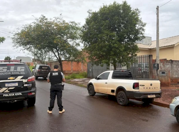 Operação conjunta cumpre mandados e realiza duas prisões em flagrante em Caarapó