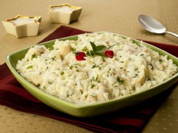 Arroz fácil à piamontese é ótima opção para a próxima refeição