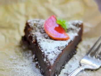 Bolo de Nutella com dois ingredientes