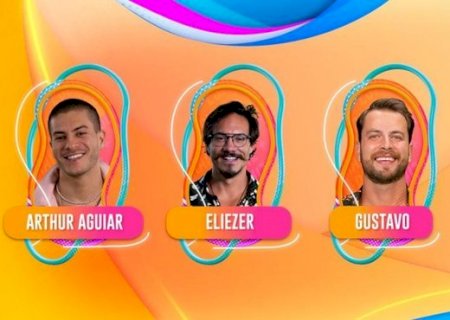 Arthur Aguiar, Eliezer, Gustavo e Linn da Quebrada disputam o paredão falso