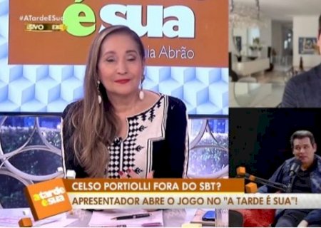 Sonia Abrão tira a verdade de Celso Portiolli após rumores de saída do SBT