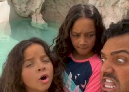 Filhas de Tirullipa bombam no TikTok e humorista esbanja orgulho