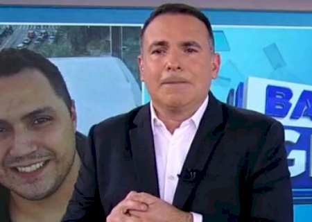 Gottino fica aos prantos ao vivo com descoberta de jornalista da Record