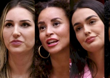 Amanda, Domitila, Larissa e Marvvila protagonizam paredão do voto reverso