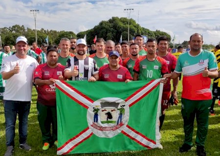 Caarapó participa da 2ª Copa dos Campeões da Assomasul em Antônio João