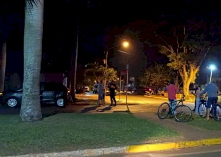 Grávida é encaminhada ao hospital de Caarapó após colisão entre dois veículos