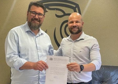 Gilberto busca apoio de Marcos Pollon para equipar o ESF do Capitão Vigário