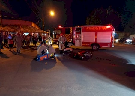 Acidente de trânsito em Caarapó deixa servidora pública em estado grave