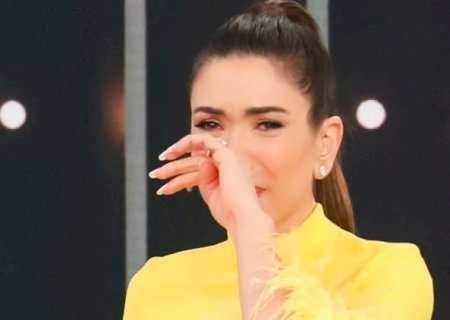 Patrícia Abravanel fica aos prantos com atitude no Programa Silvio Santos