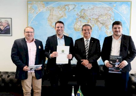 Com agendas em Brasília, prefeito André Nezzi garante recursos de R$ 5 milhões para Caarapó