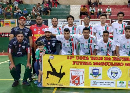 Semifinais da Copa Vale da Esperança de Futsal acontecem neste sábado
