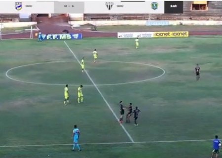 Atlético Caarapoense vence o DAC por 2 a 0 no jogo de ida pelo  Sub-20