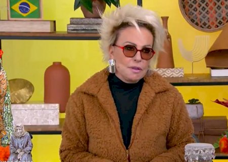 Ana Maria Braga aparece com óculos escuros no Mais Você e motivo é revelado