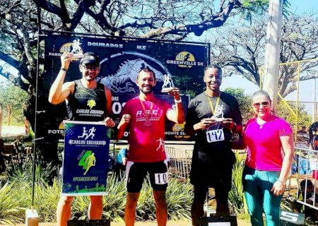 Atleta de Caarapó conquista uma das categorias do Circuito de Corrida Dinossauros