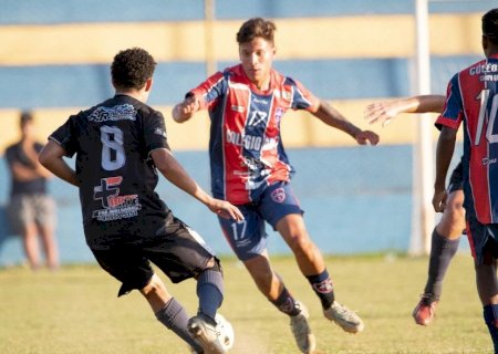 Atlético Caarapoense perde partida de ida e irá decidir em casa vaga na final do Estadual Sub-20