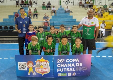 Equipes de Caarapó garantem vagas nas quartas de final da Copa Chama de Futsal