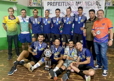Equipe de Caarapó sagra-se campeã da Copa Conesul de Vôlei 2023
