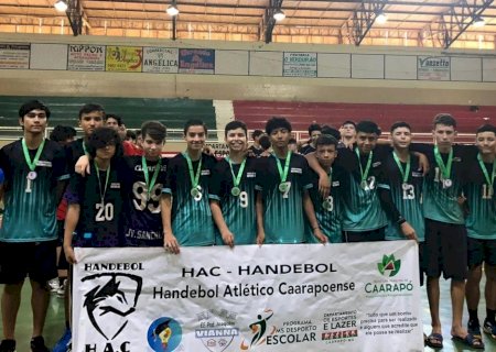 Caarapó fica em terceiro lugar na 1ª Copa Vale da Esperança de Handebol Masculino Sub-17