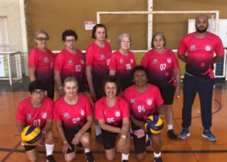 Caarapó é campeão do voleibol adaptado nos 'Jogos da Melhor Idade' em Três Lagoas