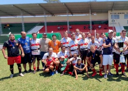 Juralei sagra-se campeão do Campeonato Master de Futebol de Caarapó