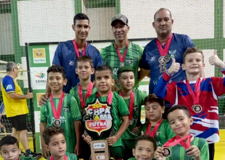 Duas equipes de Caarapó são campeãs da 26ª Copa Chama de Futsal