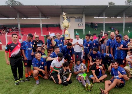 Nova América goleia e sagra-se campeão do Amadorzão de Caarapó 2023