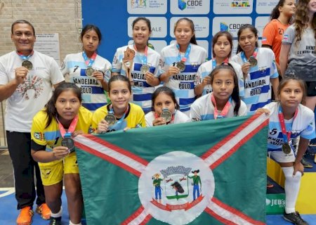 Representante de Caarapó e MS fica em 3º lugar Jogos Escolares Brasileiros