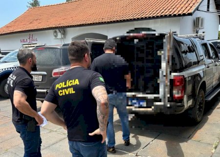 Acusado de violência doméstica e quebrar tornozeleira eletrônica é preso pela Polícia Civil de Caarapó