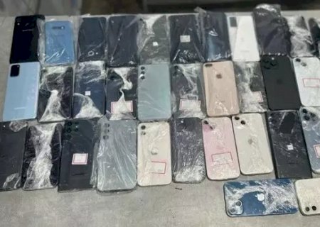 Vindo do RJ, boliviano é preso na BR-262 com 35 celulares roubados