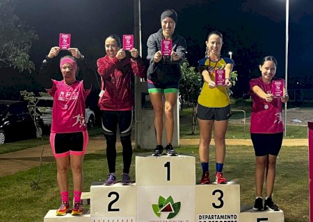 Alessandra Claro e Jorenil Espindola vencem a 1ª etapa do Circuito de Corrida de Bairros em Caarapó