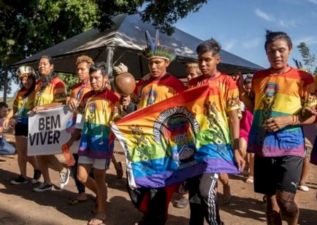 Em Sidrolândia, 1º encontro LGBTQIA+ Guarani Kaiowá reuniu comunidade>