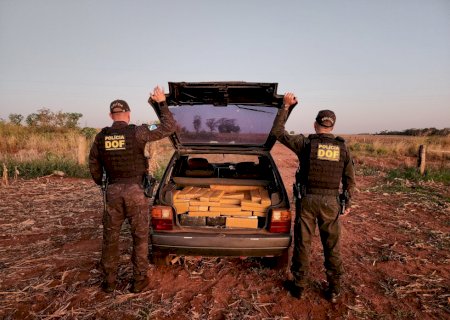 DOF prende homem e apreende mais de 160 quilos de drogas na MS-156 em Caarapó