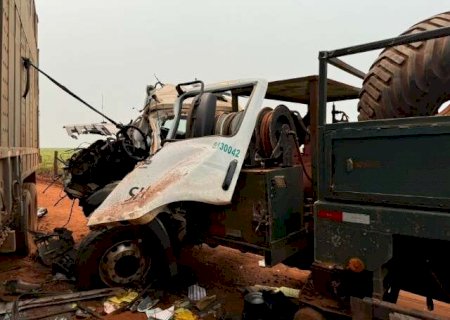 Motorista é resgatado em estado grave após colisão em canavial de Nova Andradina