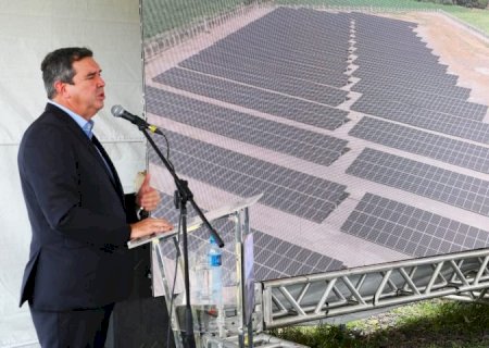 Nova usina fotovoltaica na Capital contribui com a política estadual de energia limpa e renovável