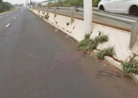 Motociclista morre em acidente e veículo vai parar a 50 metros de distância em Campo Grande>