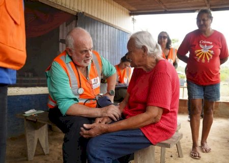 Ribeirinhos destacam ação humanitária em MS para enfrentar estiagem e danos dos incêndios florestais>