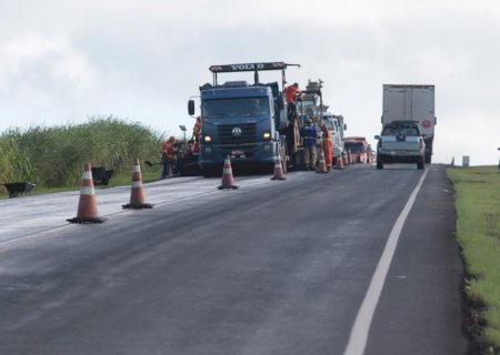 Saiba os trechos em obras na BR-163/MS nesta segunda-feira (16)>